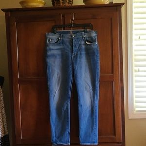 7forallMankind Josephina skinny boyfriend jeans 31